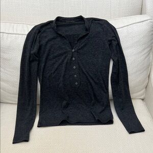 Banana Republic Charcoal Top | XS